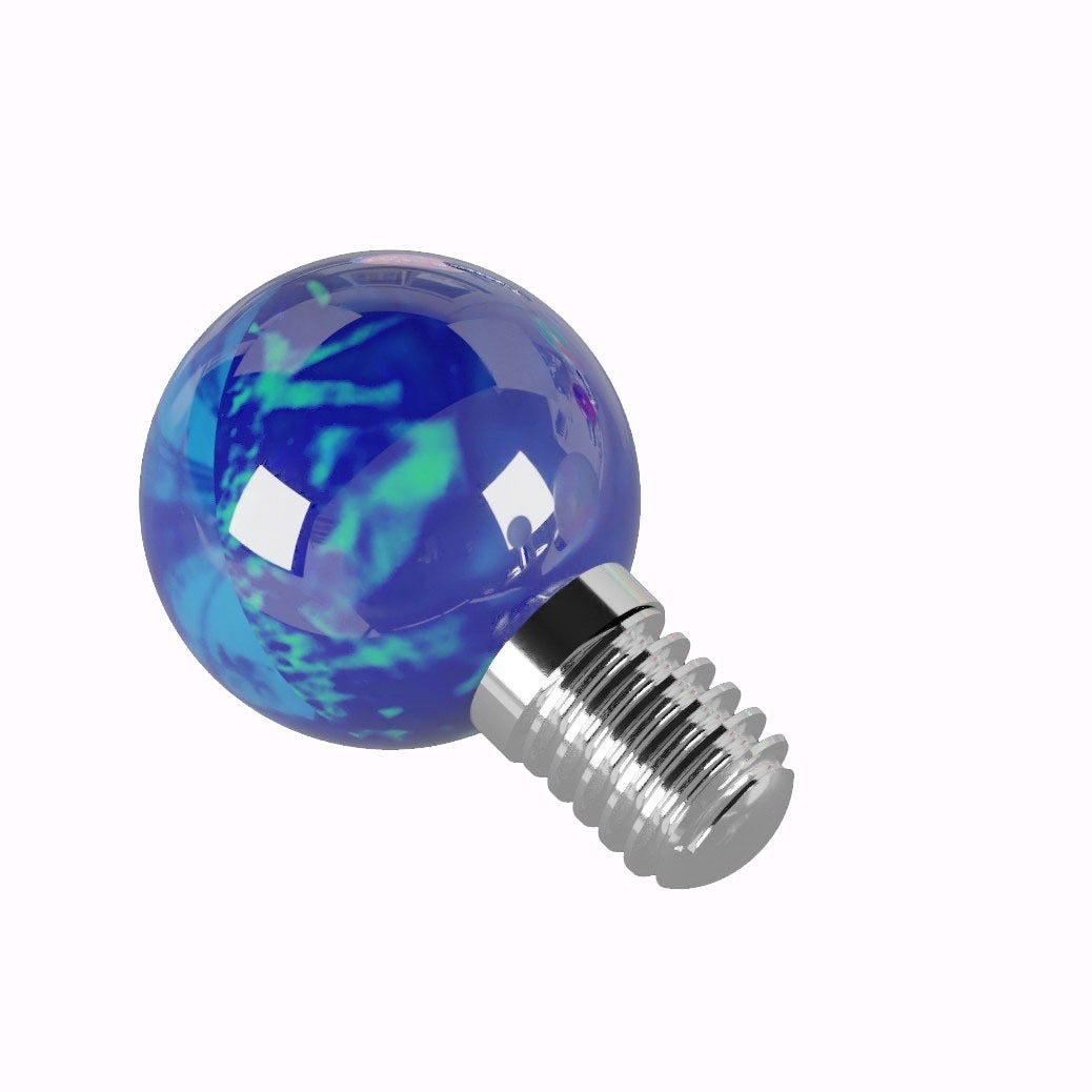 G23 Titanium Opal Ball Dermal Anchor Sets