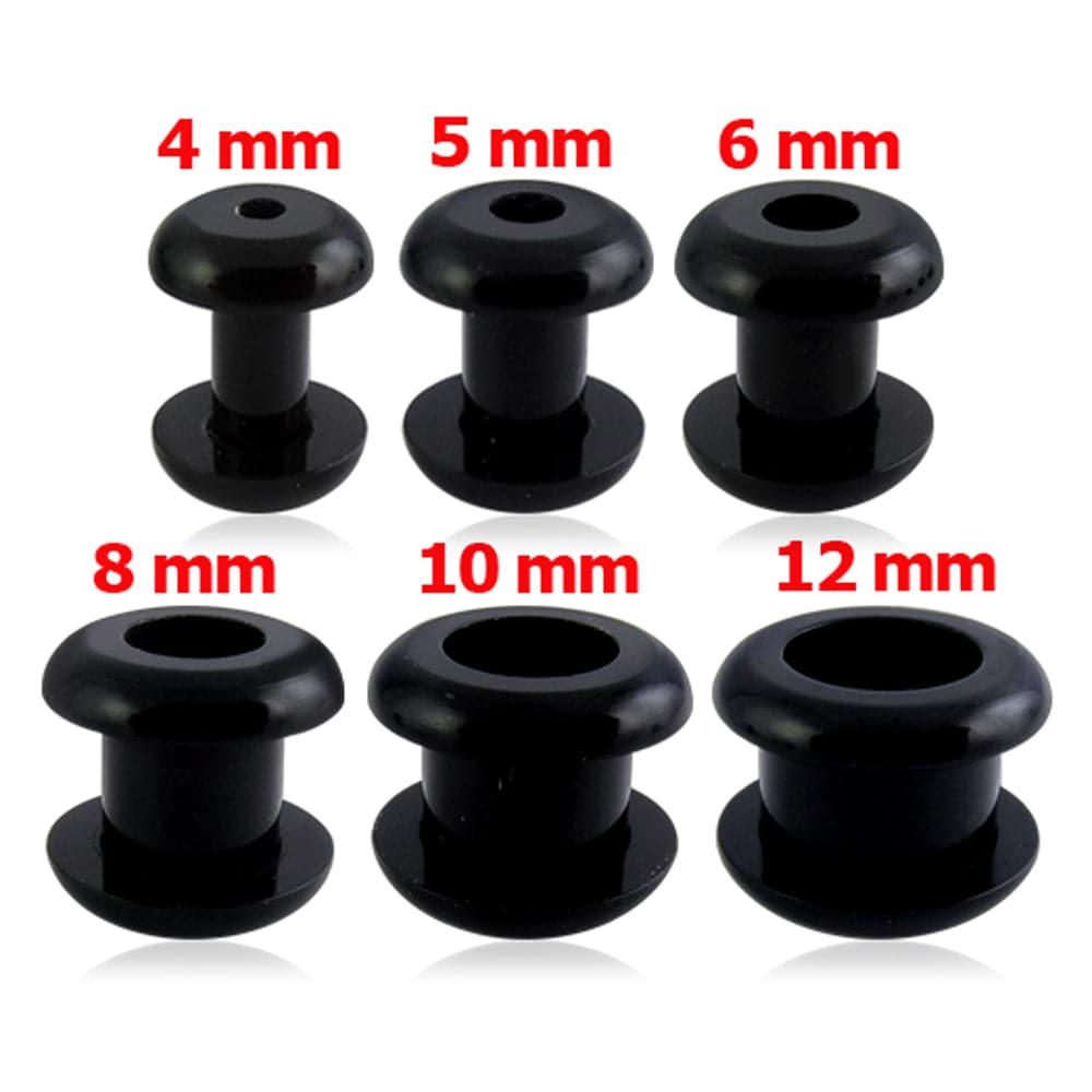 UV Screw Fit Ear Flesh Tunnel