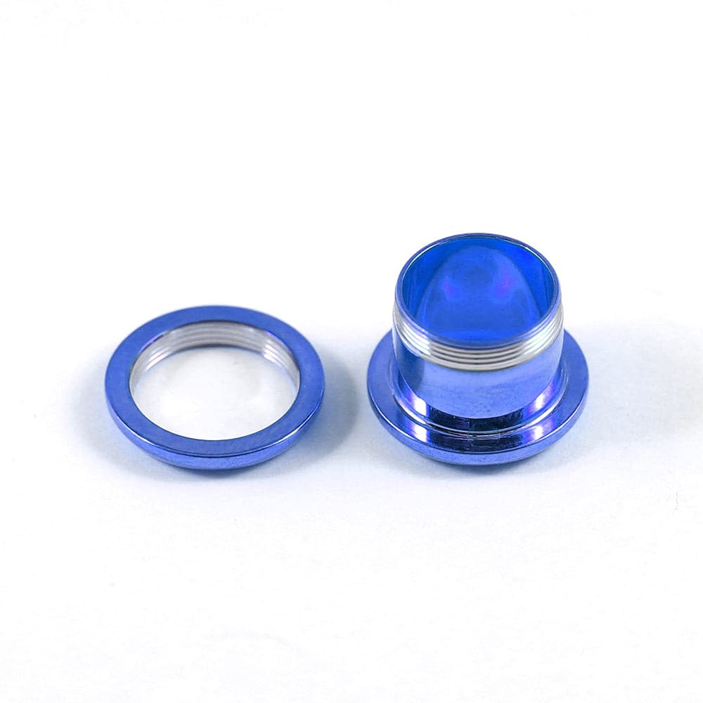 316L Surgical Steel Dark Blue Flesh Tunnel
