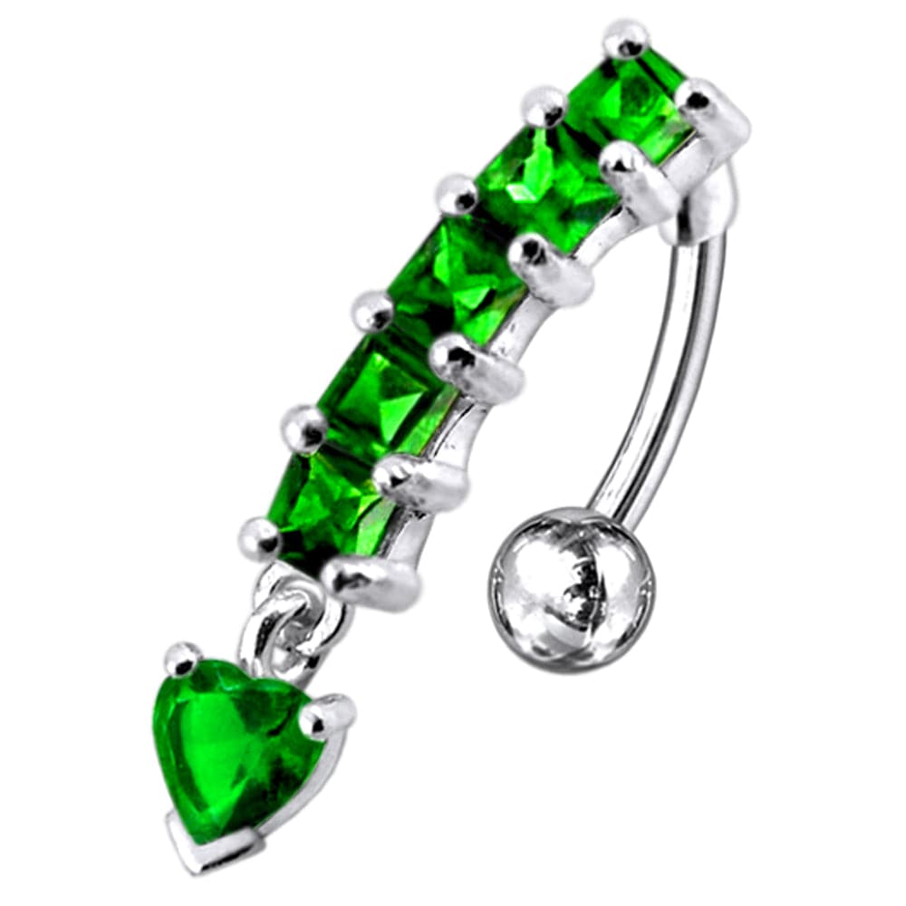 925 Sterling Silver Reverse belly Bar