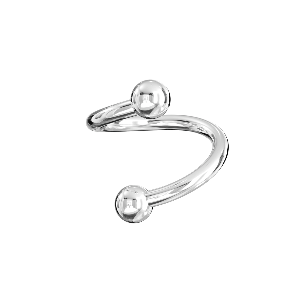 G23 Titanium Horseshoe Twister Barbell