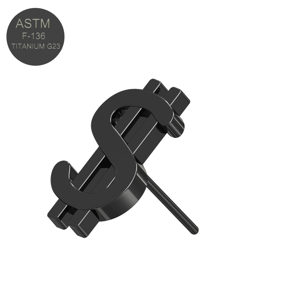 G23 Titanium Dollar Threadless Push-fit Top