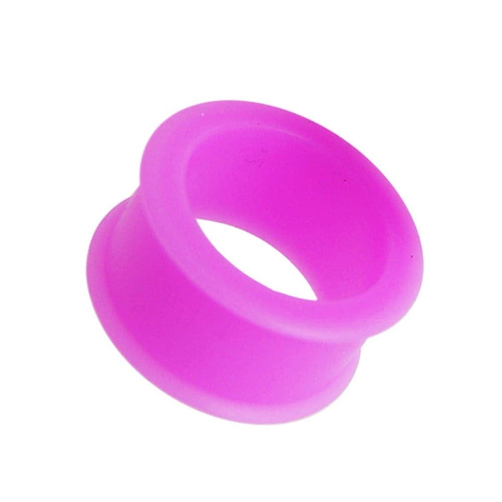 Purple Silicone Ear Tunnel