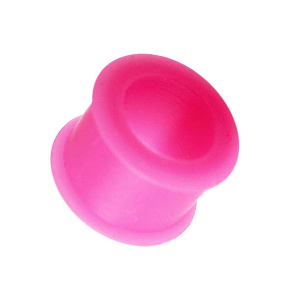 Silicone Pink Colour Ear Tunnel