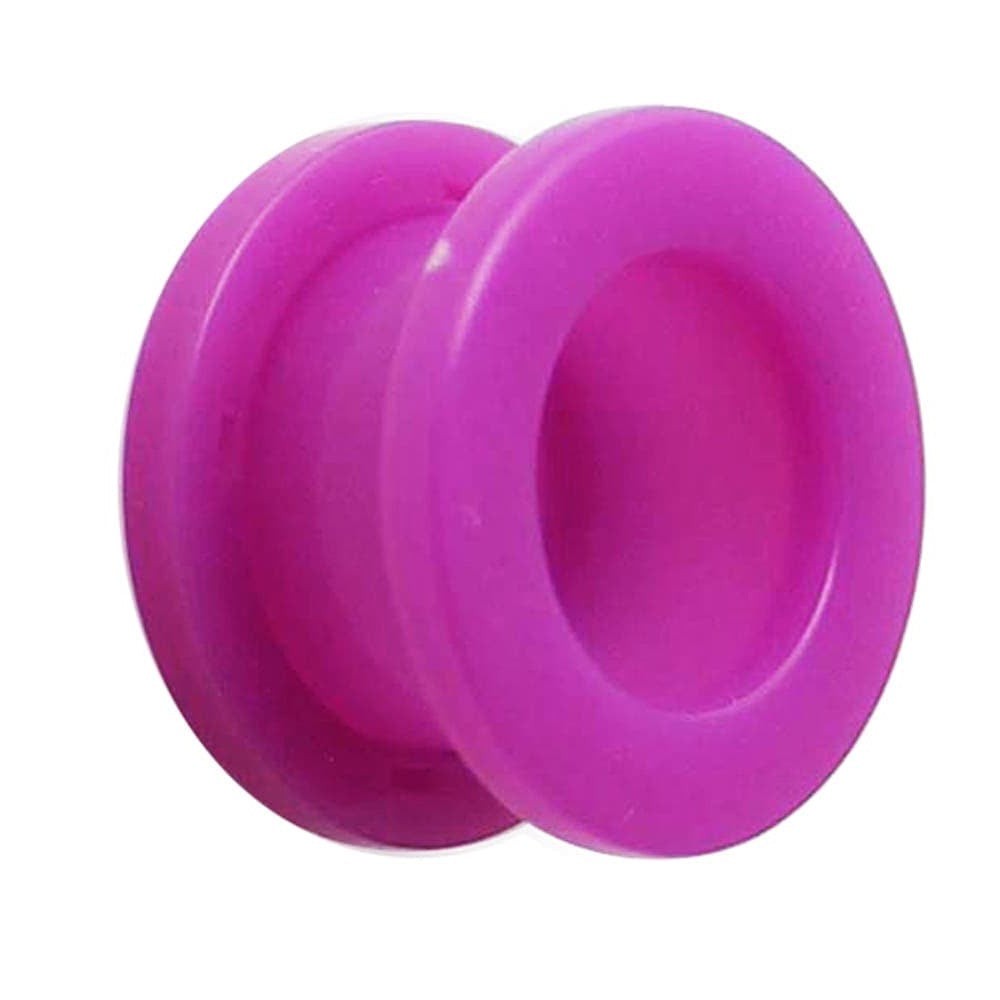 Neon Coloured Screw Fit Flesh Tunnel