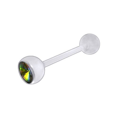 BioFlex Jewelled Straight Barbell