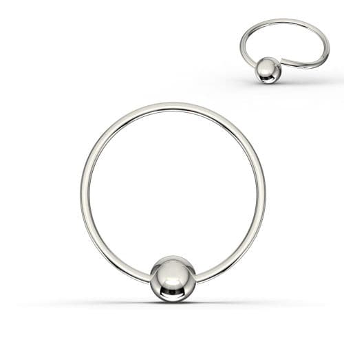 316L Surgical Steel Flexible BCR Piercing