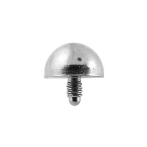 316L Surgical Steel Half Ball Dermal Anchor Tops