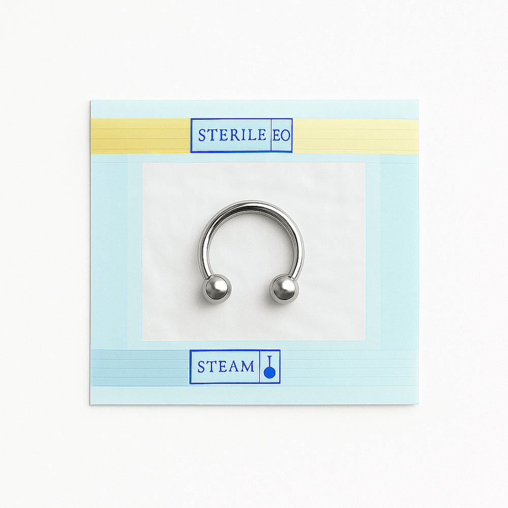 EO Gas Sterilised 316L Surgical Steel Circular Barbell