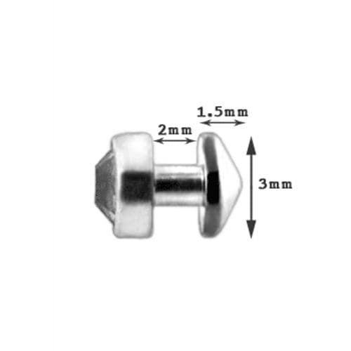 G23 Titanium Solid Dermal Diver