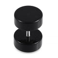 316L Surgical Steel with UV Black Anodised Fake Ear Plug