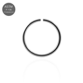 G23 Titanium Classic Seamless Continuous Hoop Ring