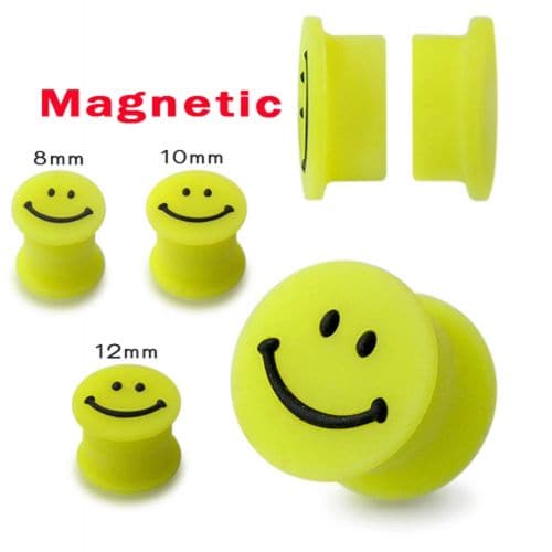 Silicon Smiley Magnetic Ear Plug