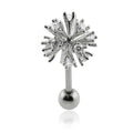 316L Surgical Steel Firework Crackle Tragus Piercing Earring