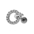316L Surgical Steel Casting Circle Cartilage Stud