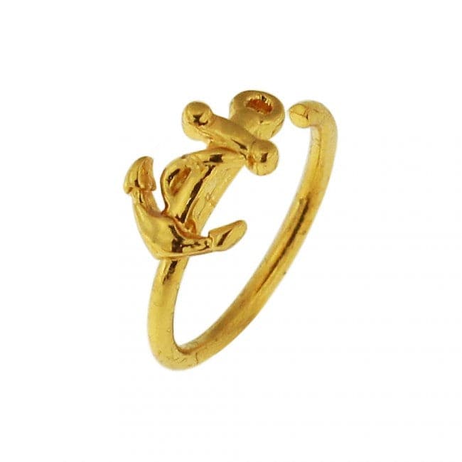 316L Surgical Steel Anchor Style Cartilage Helix Conch Daith Piercing Hoop Ring Stud